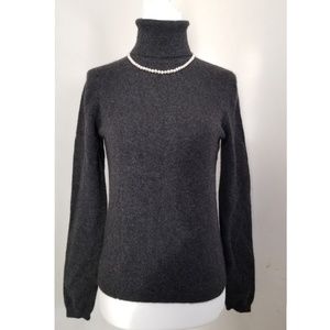 Lauren by Ralph Lauren Gray Cashmere sweater